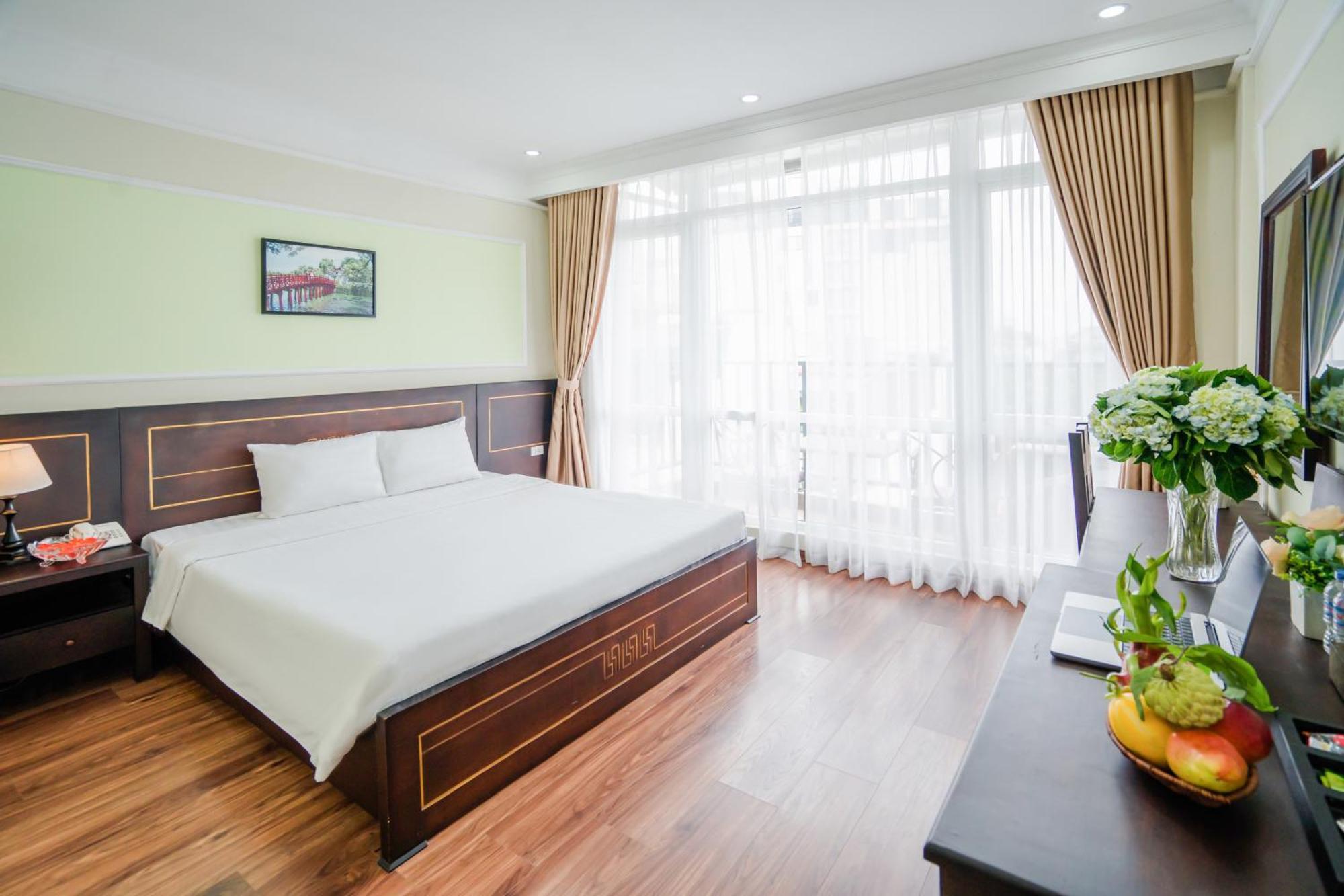 האנוי Ha Noi Lake View Hotel & Travel מראה חיצוני תמונה