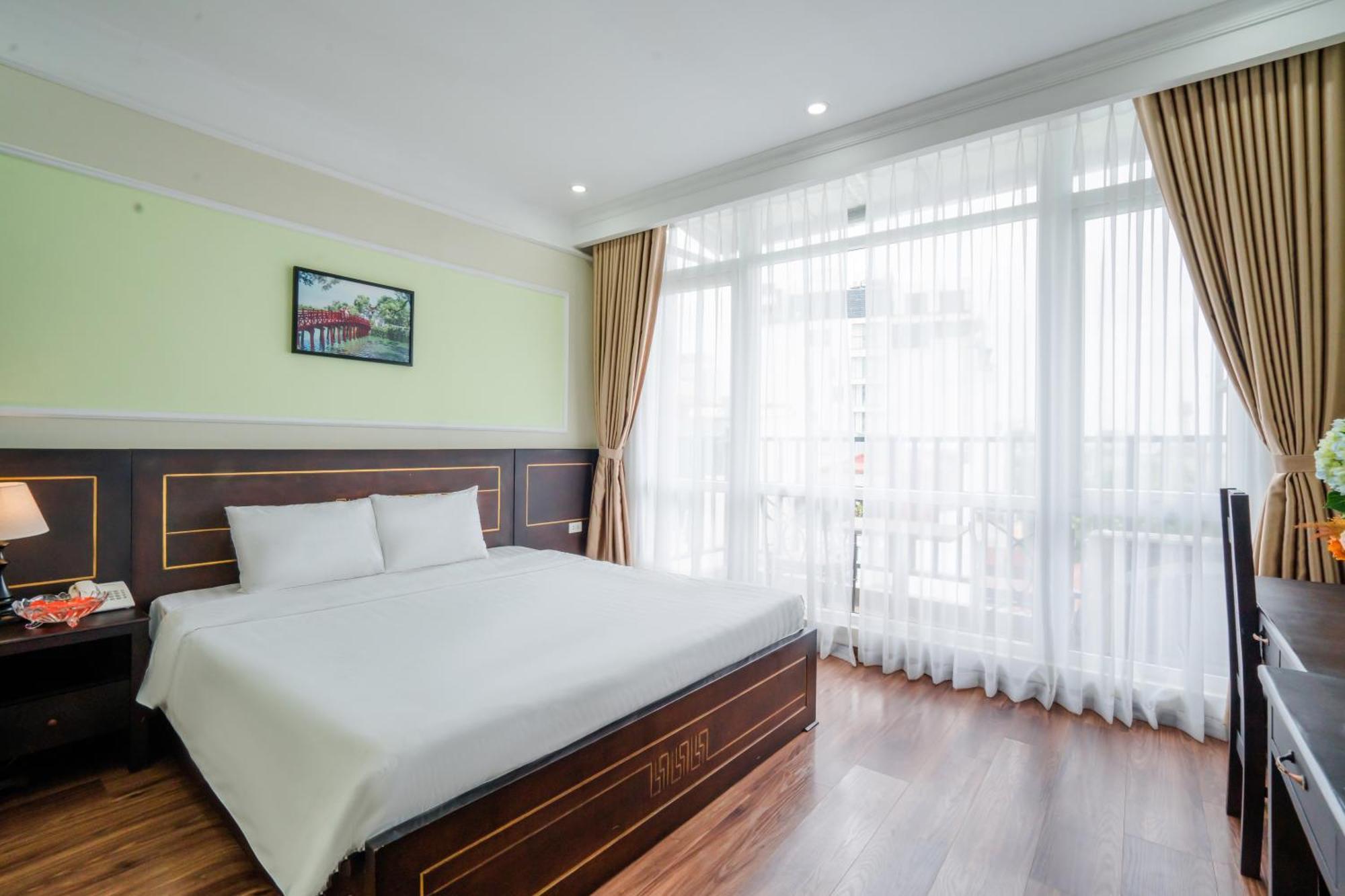 האנוי Ha Noi Lake View Hotel & Travel מראה חיצוני תמונה