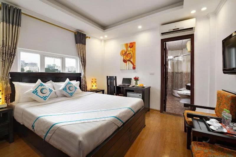 האנוי Ha Noi Lake View Hotel & Travel מראה חיצוני תמונה